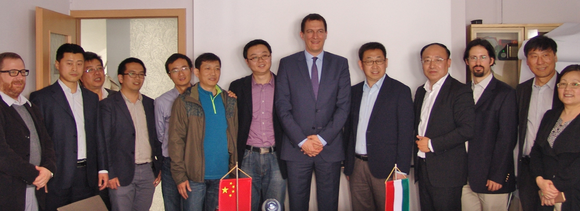 A Chinese delegation from Shanghai visited ABUD in Budapest
