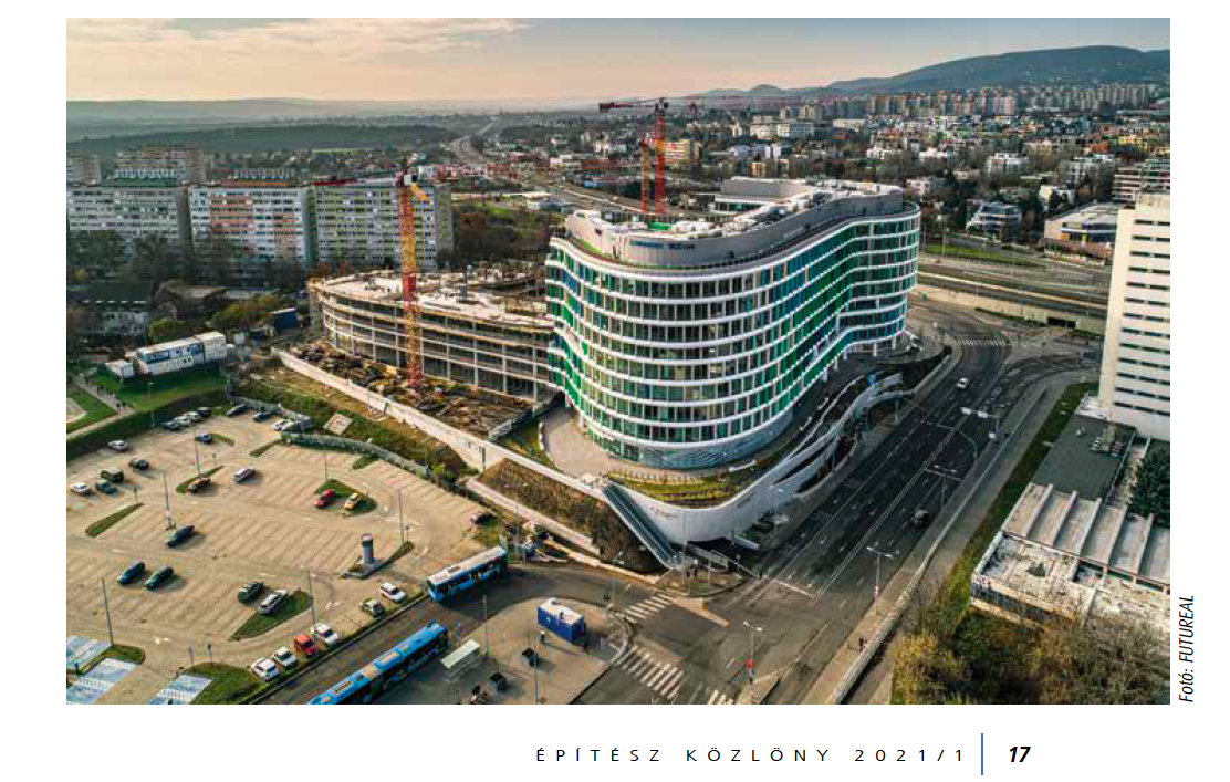 Thoughts on sustainable office design in relation to Budapest One